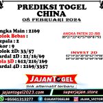 PREDIKSI TOGEL CHINA 08 FEBRUARI 2024