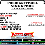 PREDIKSI SINGAPORE 11 MARET 2024