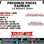 PREDIKSI TAIWAN 13 MARET 2024