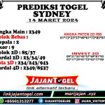 PREDIKSI SYDNEY 14 MARET 2024