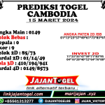 PREDIKSI CAMBODIA 15 MARET 2024