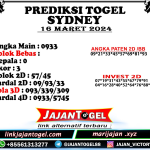 PREDIKSI SYDNEY 16 MARET 2024