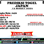 PREDIKSI JAPAN 19 MARET 2024