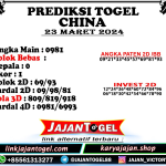 PREDIKSI CHINA 23 MARET 2024