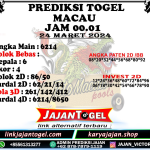 PREDIKSI TOGEL TOTOMACAU 4D P1 24 MARET 2024