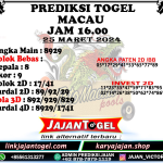 PREDIKSI TOGEL TOTOMACAU 4D P3 25 MARET 2024