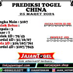 PREDIKSI CHINA 25 MARET 2024