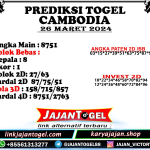 PREDIKSI CAMBODIA 26 MARET 2024