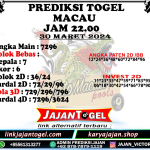 PREDIKSI TOGEL TOTOMACAU 4D P5 30 MARET 2024