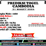 PREDIKSI CAMBODIA 31 MARET 2024