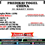 PREDIKSI CHINA 31 MARET 2024