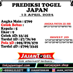 PREDIKSI JAPAN 13 APRIL 2024