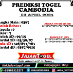 PREDIKSI CAMBODIA 03 APRIL 2024