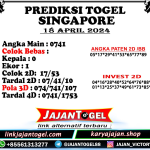 PREDIKSI SINGAPORE 18 APRIL 2024