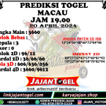 PREDIKSI TOGEL TOTOMACAU 4D P4 20 APRIL 2024