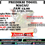 PREDIKSI TOGEL TOTOMACAU 4D P1 08 APRIL 2024