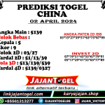 PREDIKSI CHINA 02 APRIL 2024