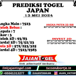 PREDIKSI TOGEL JAPAN 13 MEI 2024