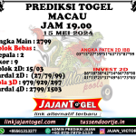 PREDIKSI TOGEL TOTOMACAU 4D P3 15 MEI 2024