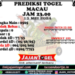 PREDIKSI TOGEL TOTOMACAU 4D P5 15 MEI 2024