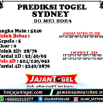 PREDIKSI SYDNEY 30 MEI 2024