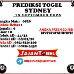 PREDIKSI SYDNEY 14 SEPTEMBER 2024