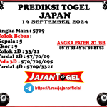 PREDIKSI JAPAN 14 SEPTEMBER 2024