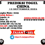 PREDIKSI CHINA 15 September 2024