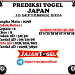 PREDIKSI JAPAN 15 September 2024