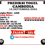 PREDIKSI CAMBODIA 16 September 2024